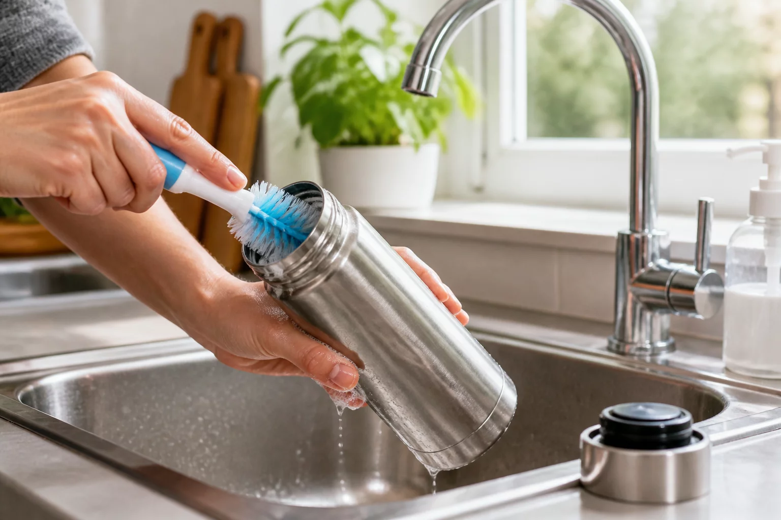 How to Clean Your Thermos